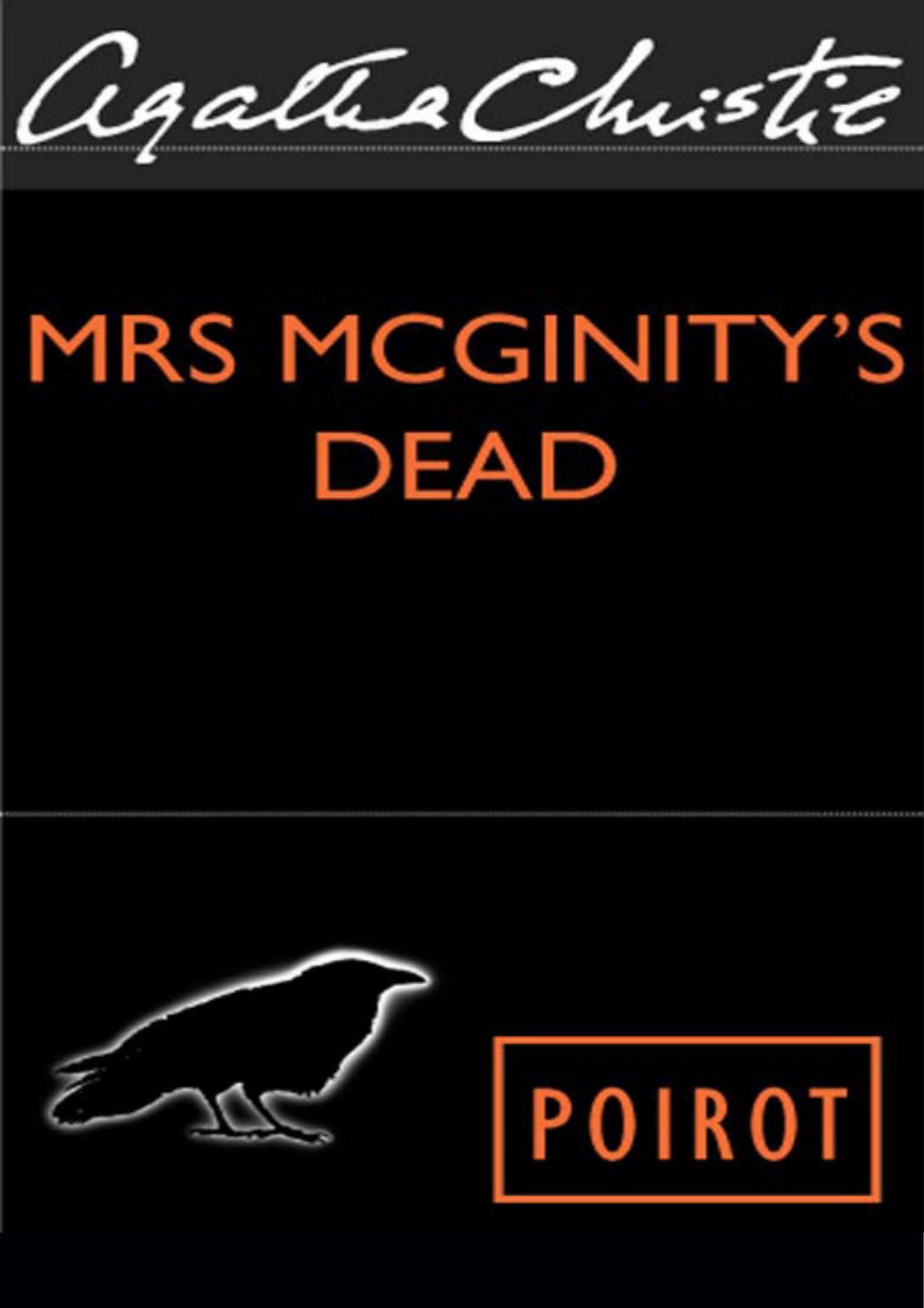 Mrs McGinty's Dead