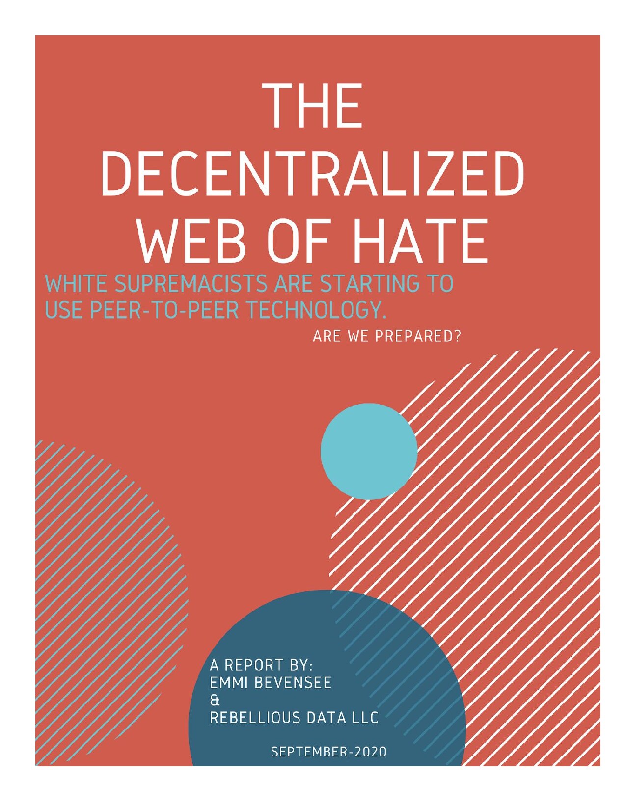 The Decentralized Web of Hate